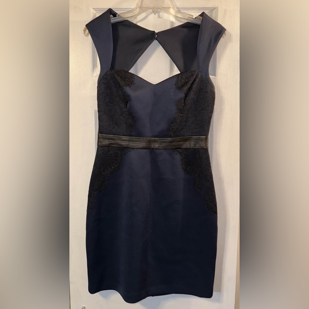 Guess Navy and Black Dress